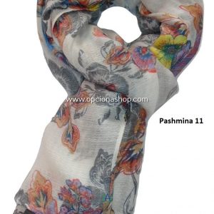 Pashmina estampado floreado