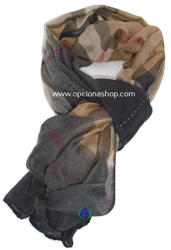 Pashmina tipo Burberry