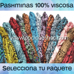 Paquetes Pashmina Viscosa