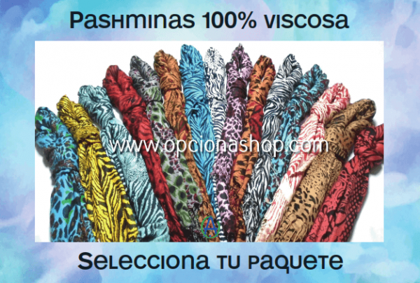 Paquetes Pashmina Viscosa