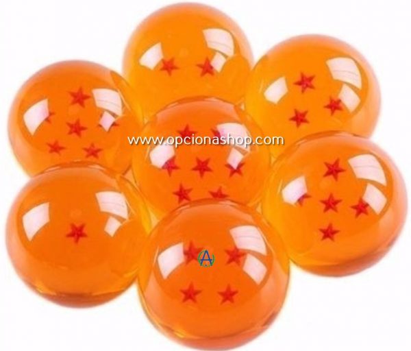 Nuevas esferas del dragón 7 piezas de acrílico 3 y 4 cm