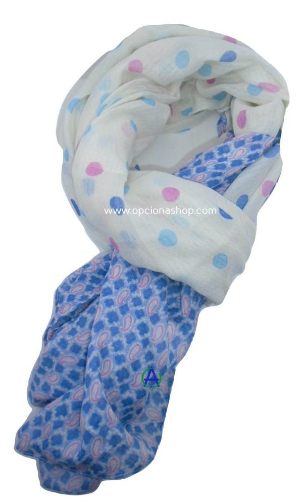 Pashmina de puntos
