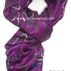 Pashmina estampado de ondas