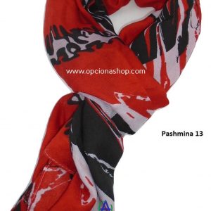 Pashmina corazón espejo