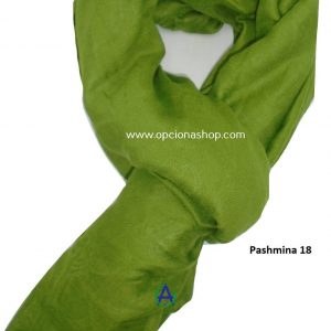 Pashmina boteh verde oliva