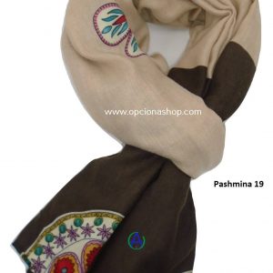 Pashmina flores de mandalas