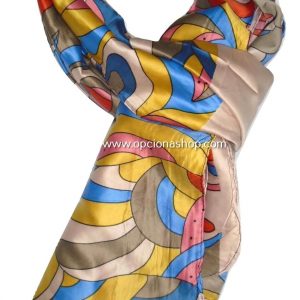 Pashmina estampado ondas