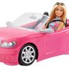 Barbie y carro convertible
