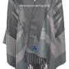 Poncho tejido abierto