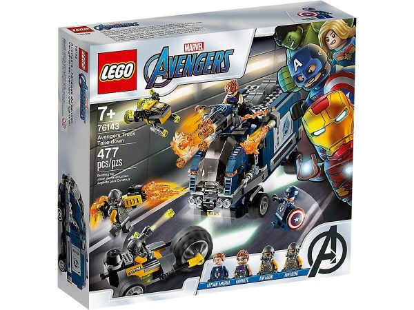 Lego Avengers truck