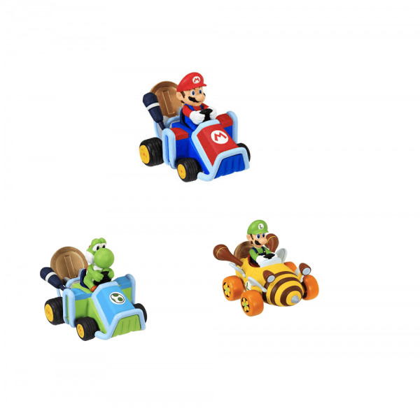Mario Kart coin racers
