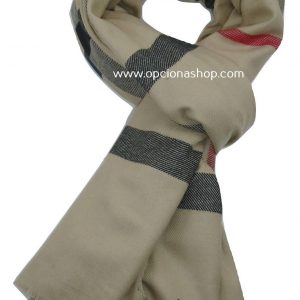 Pashmina gruesa tipo Burberry