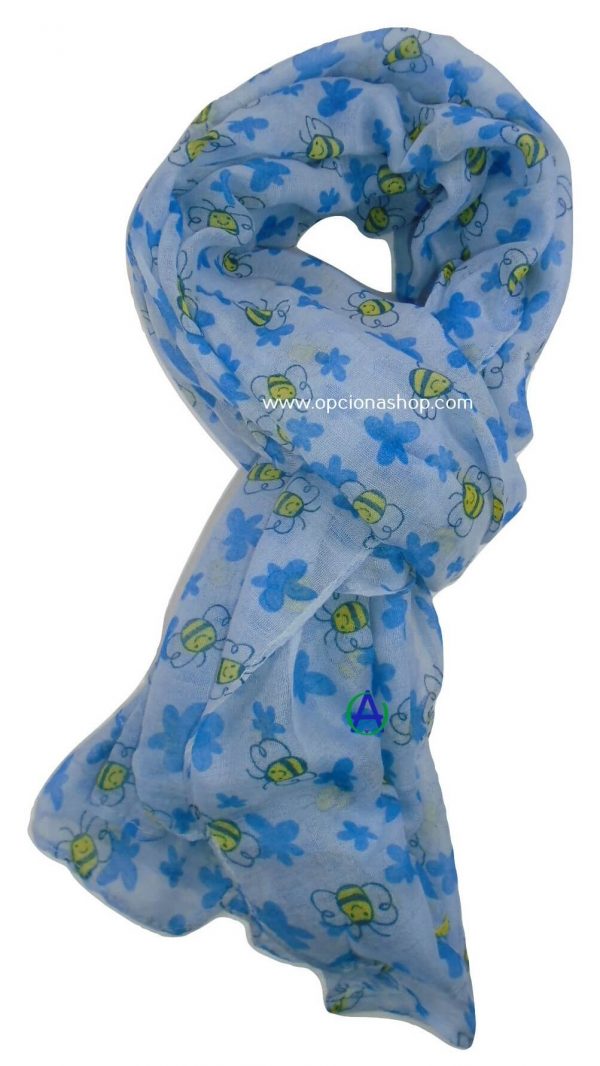 Pashmina de abejitas