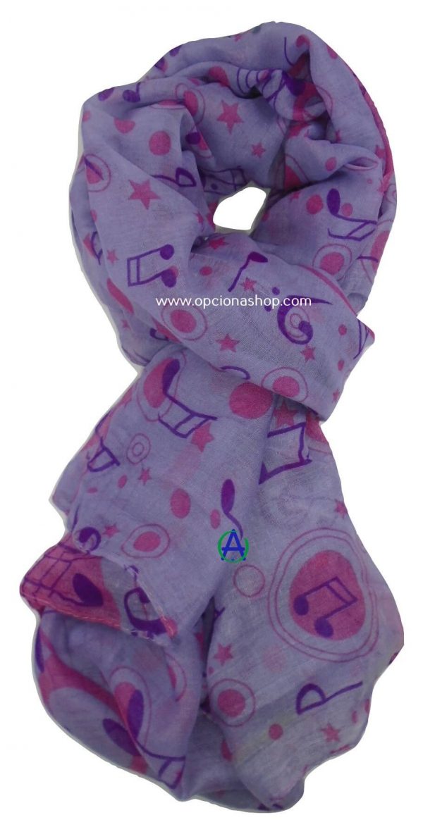 Pashmina notas musicales