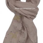 Pashmina Douglas con pedrería