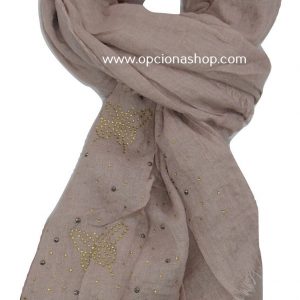 Pashmina Douglas con pedrería