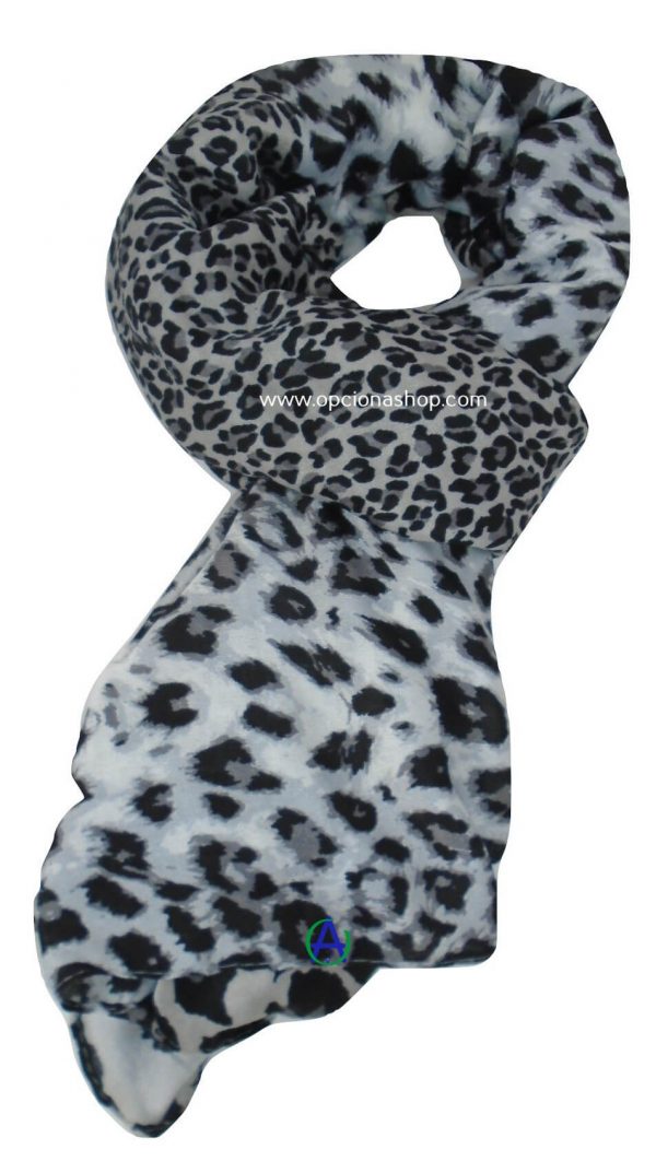 Pashmina animal print 2 en 1