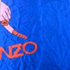 Pashmina Kenzo color azul estampada - Image 5