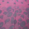 Pashmina doble vista puntos