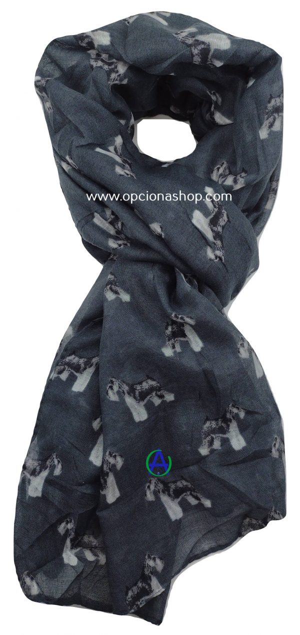 Pashmina perro schnauzer