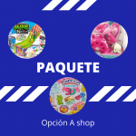 3 juguetes en paquete