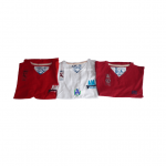 Playera cuello V manga corta