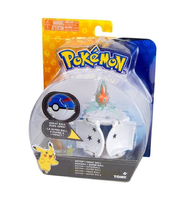 Pokebola pops open Rotom
