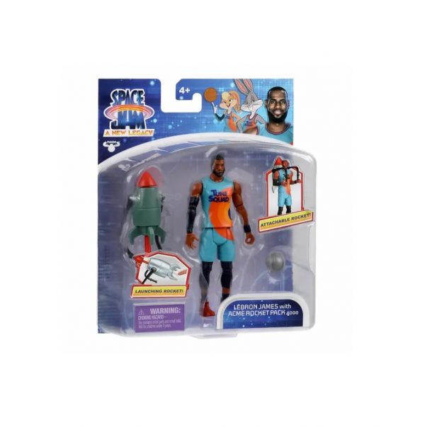 Lebron James With Acme Rocket Pack 4000