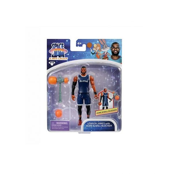 Lebron James With Acme B-Ball Blocker