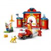 Mickey Fire truck & Station Lego