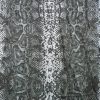 Pashmina Animal Print gris con negro