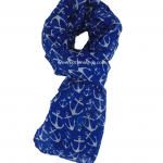Pashmina Azul Rey De Anclas