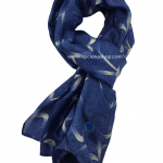 Pashmina Azul Con Ondas