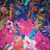 Pashmina Floreada Con Animales