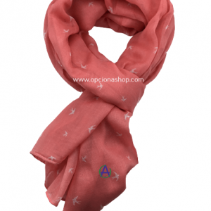 Pashmina Estampado De Golondrinas