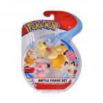 Psyduck Meowth Snubbull Battle Figure Set