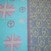 Pashmina Símbolos De Paz Y Estrellas