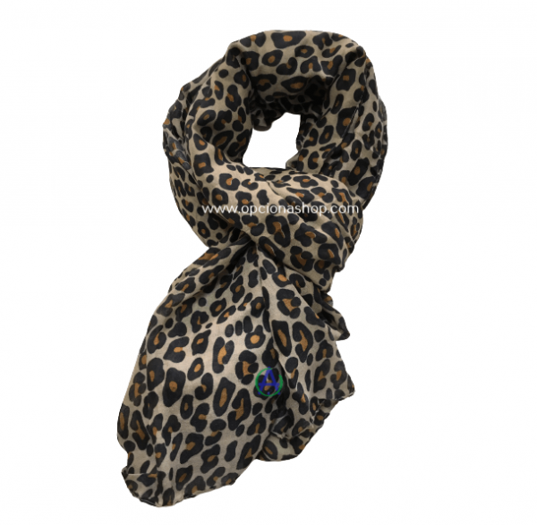 Pashmina Animal Print Tipo Leopardo