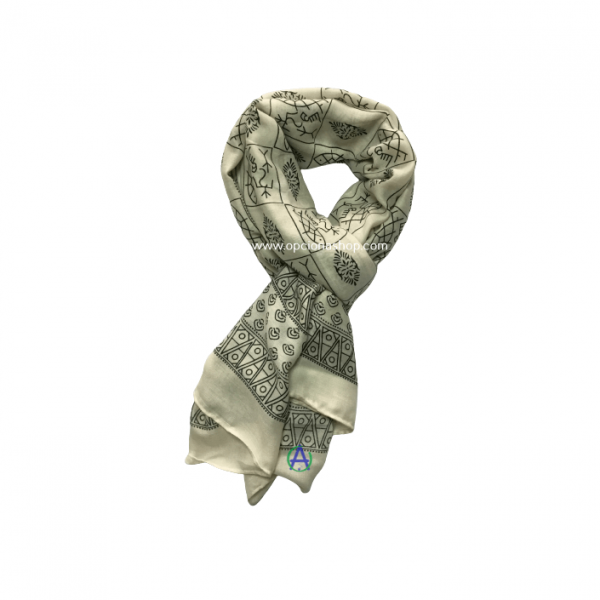 Pashmina Jeroglíficos Y Grecas