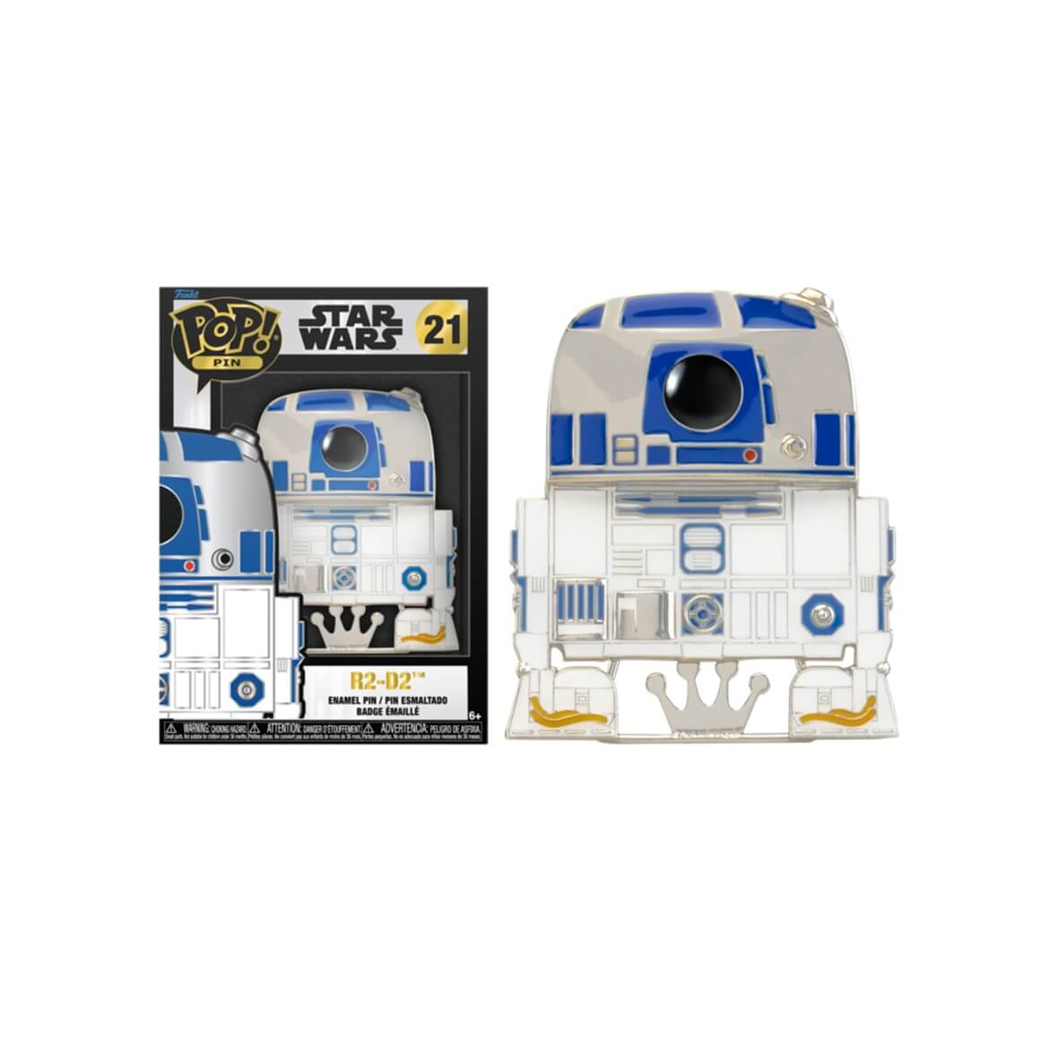 Pin Esmaltado R2-D2 Funko Pop