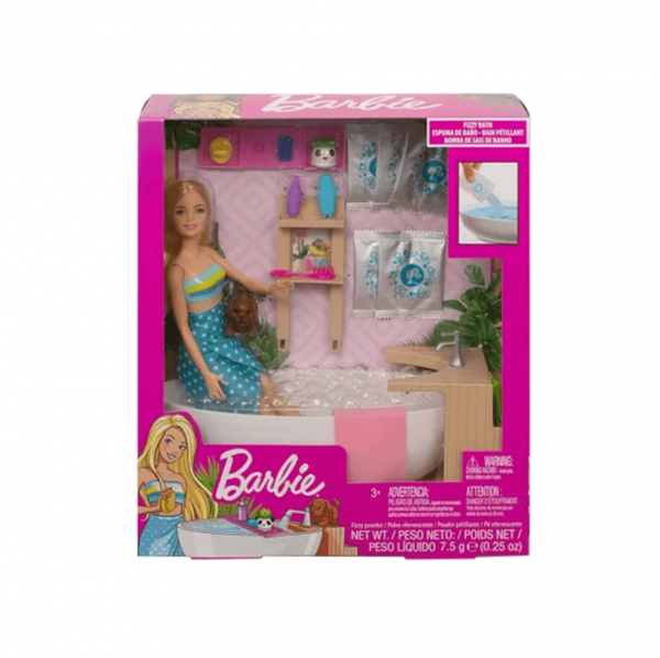 Barbie Espuma De Baño
