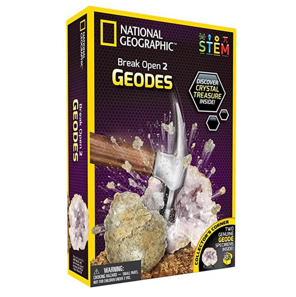 Break Open 2 Geodes National Geographic