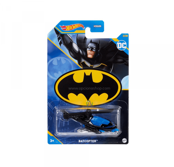 Batcopter Batman Hot Wheels
