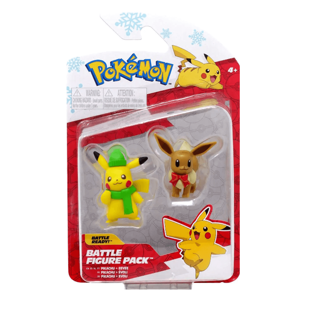 Battle Figure Pack Pikachu + Eevee