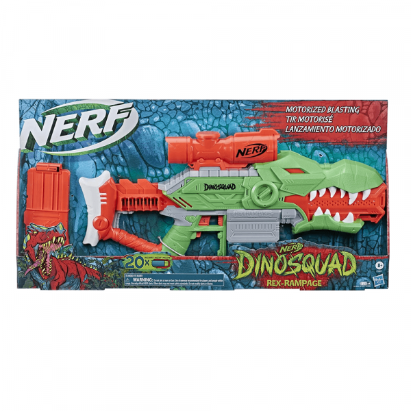 Lanzador Nerf Rex-Rampage