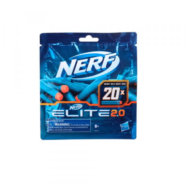 Nerf Paquete de 20 dardos 2.0  