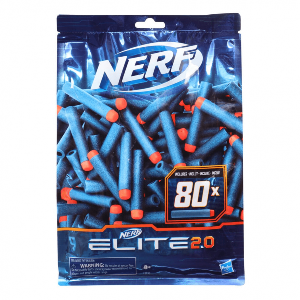 Nerf Paquete de 80 dardos Elite 2.0