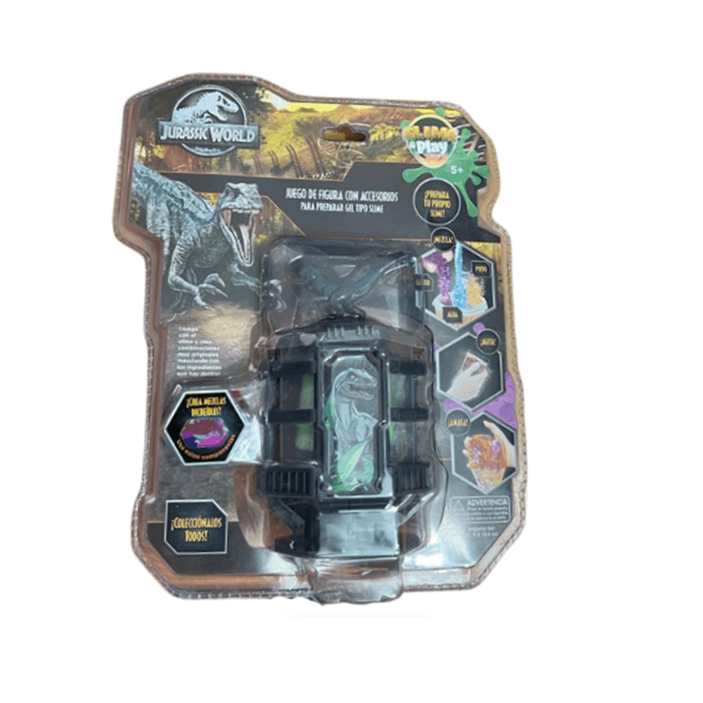 Slime Jurassic World Velociraptor Blue
