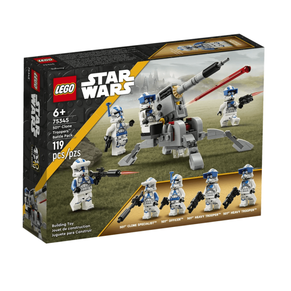 Pack de Combate: Soldados Clon de la 501 Lego