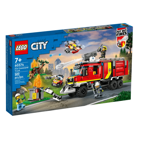 Unidad Móvil de Control de Incendios Lego